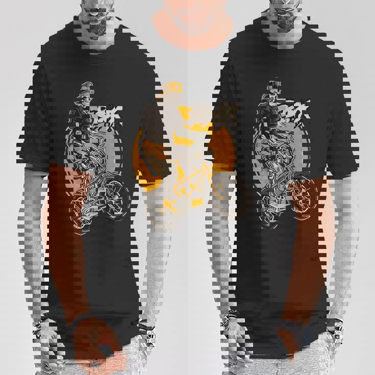 Bmx ライダーバイク 自転車 レーシング キッズ 男の子 Tシャツ 面白い贈り物