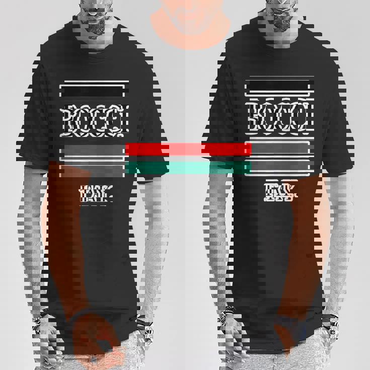 Bocci ぼっち ロゴ Itaiy 痛い イタリア国旗風【変なtシャツ屋さん】陰キャ オタク ブランド パロディ 面白 Tシャツ 面白い贈り物