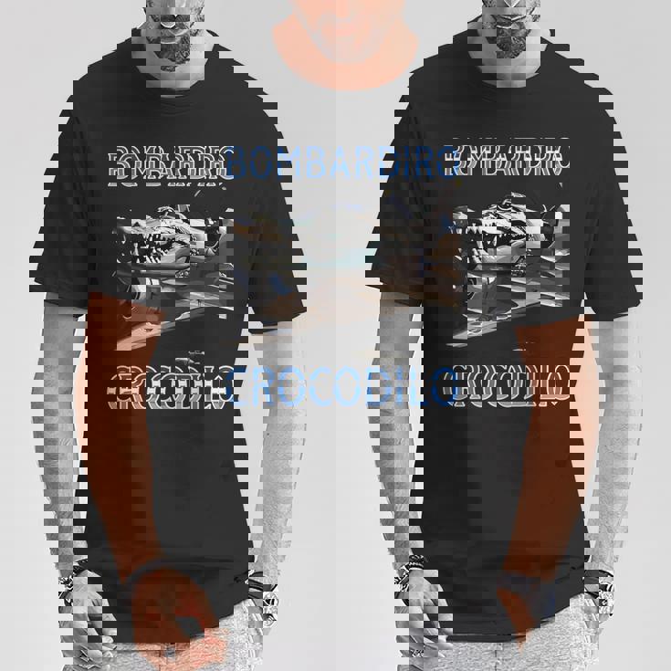 Bombardiro Cocodrilo Meme Italiano Brainrot Memes Bombardino Camiseta unisex Regalos divertidos