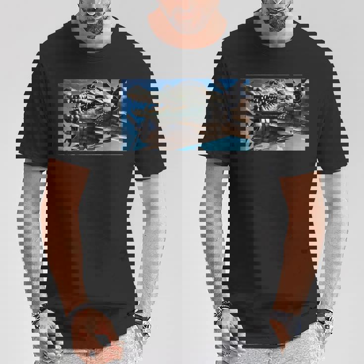 Bombardiro Crocodilo Brain Rot Gen Alpha Meme Tシャツ 面白い贈り物