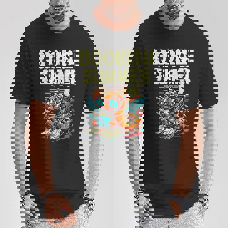 Bookishummer 本 読書本 本の虫 愛書家 Tシャツ 面白い贈り物