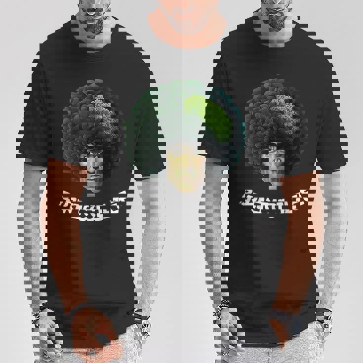 Brocco Lee ブロッコリー ブルースビーガン ベジタリアン ワードゲーム Tシャツ 面白い贈り物