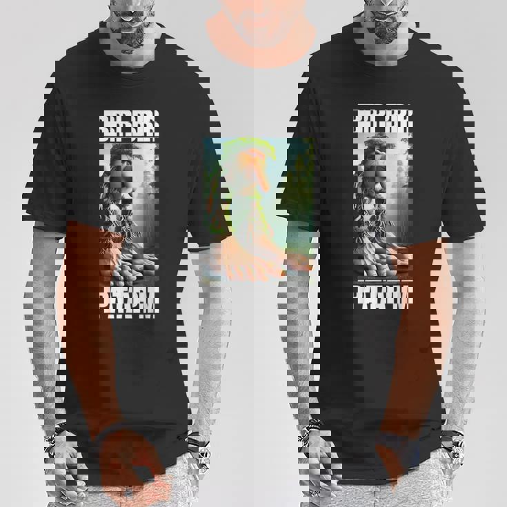 Brr Brr Patapim イタリアンブレインロットミーム Tシャツ 面白い贈り物