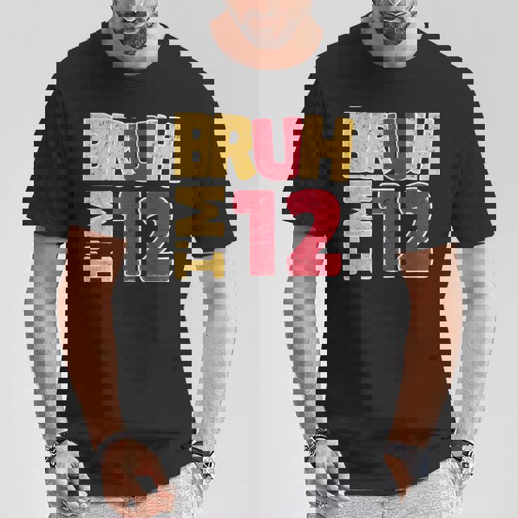 Bruh I'm 12歳 ギフト 男の子 女の子 It's My 12Th Birthday Tシャツ 面白い贈り物
