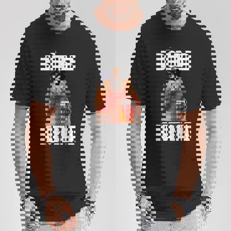 Bâbr クルワ ボバー マッチングビール Bâbr Tシャツ 面白い贈り物