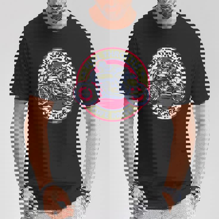 Cafe Racer フルスロットル ヴィンテージモーターサイクルtシャツ Tシャツ 面白い贈り物