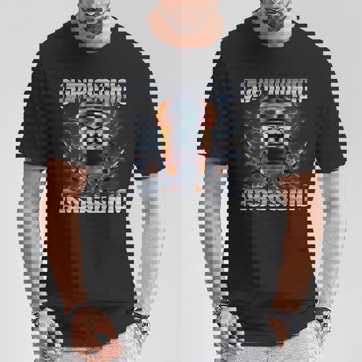 Cappuccino Assassino Tシャツ 面白い贈り物