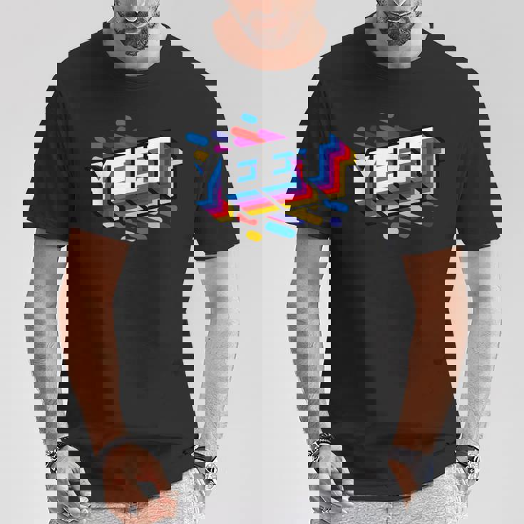 Celebration Yeet キッズ トレンディ ミーム スローガン Yeeting Tシャツ 面白い贈り物