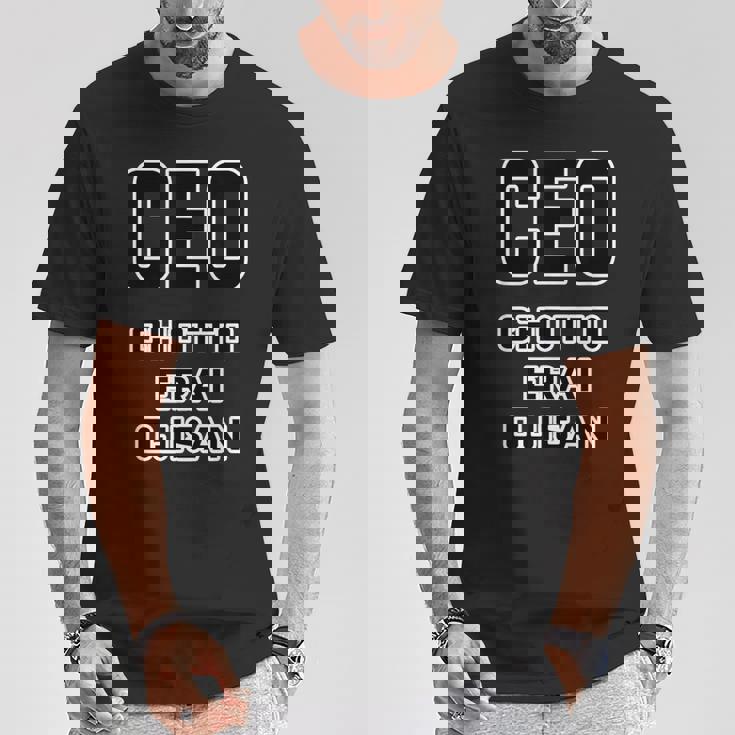 Ceo《Chotto Erai Ojisan ちょっとえらい おじさん》最高経営責任者【変なtシャツ屋さん】英語 面白い Tシャツ 面白い贈り物