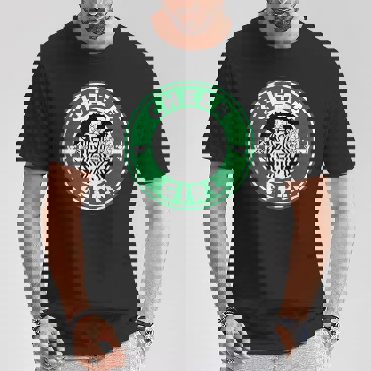 Cheer Girl 面白いチアリーダーグラフィック 女の子用 Tシャツ 面白い贈り物