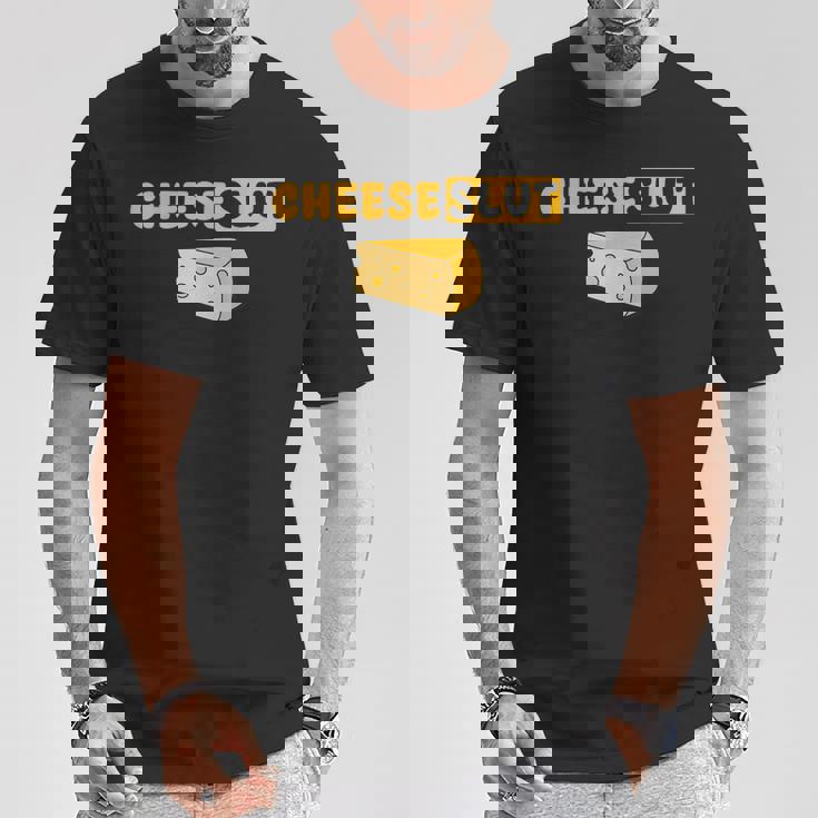 Cheeselut ファニーチーズ愛好家 乳製品 カード ユーモア メンズ レディース Tシャツ 面白い贈り物