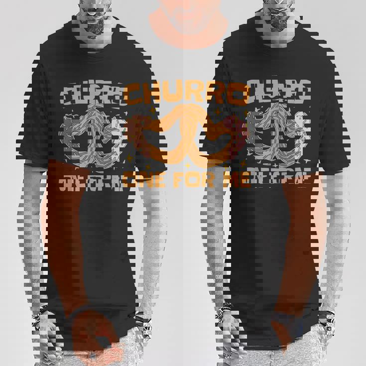 Churro One For Me メキシコ料理 揚げ生地が大好き チュロス Tシャツ 面白い贈り物
