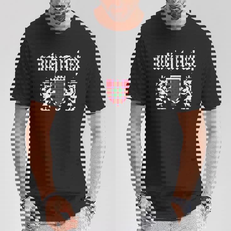 Clan Mackintosh タータン スコットランドチェック マッキントッシュクラン Tシャツ 面白い贈り物