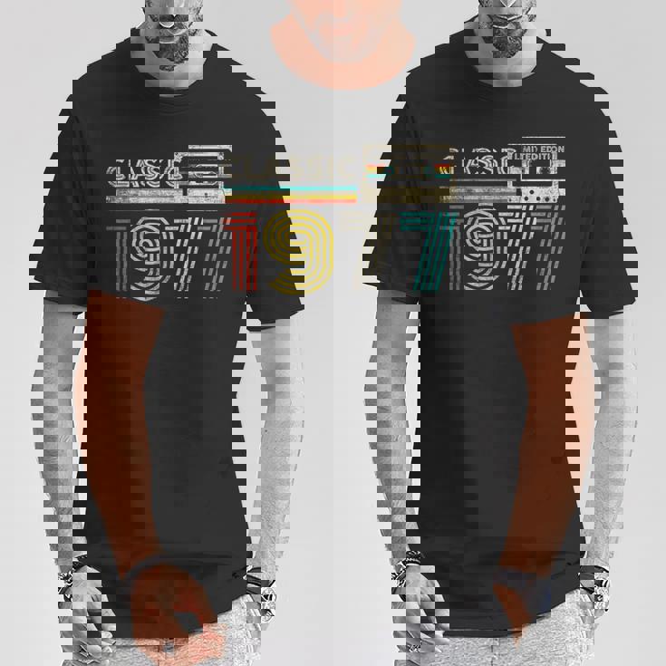 Classic 1977 Retro Birthday Idea 1977 Cassette Tapeintage Tシャツ 面白い贈り物