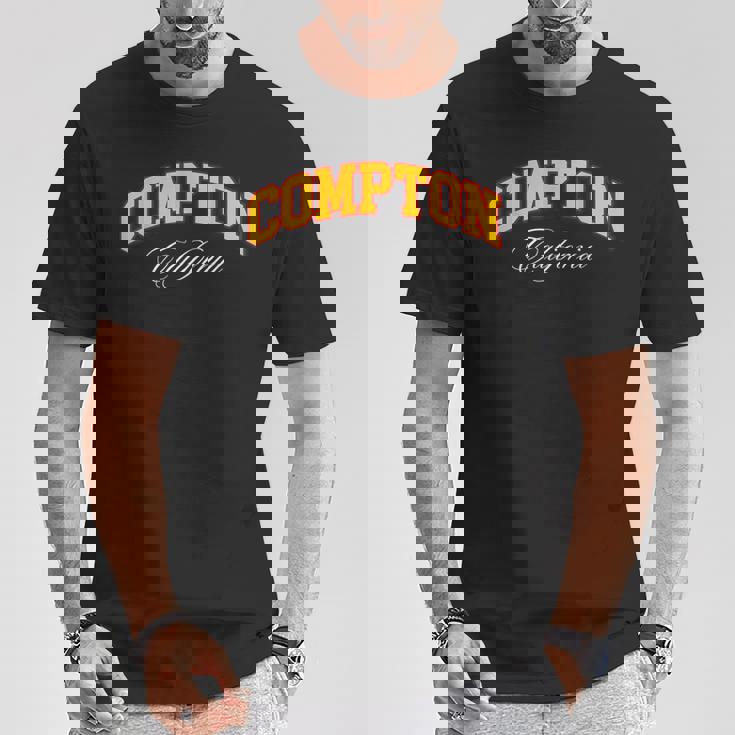 Compton Compton Pride California 310 Compton City Ca Tシャツ 面白い贈り物