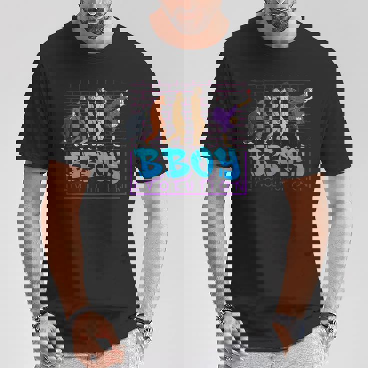 Cool B-Boy ブレイクダンス ヒップホップ ダンサー エボリューション Tシャツ 面白い贈り物