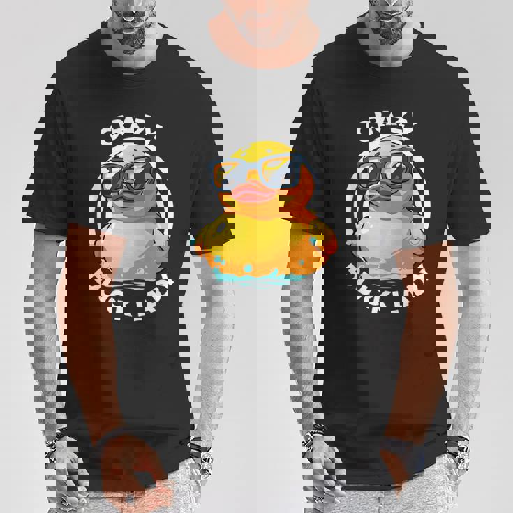 Crazy Duck Lady キュート アヒル ママ アヒルの所有者 面白い I Love Ducks Tシャツ 面白い贈り物