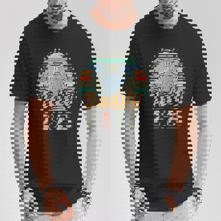 Daddy 2025 、初めてのパパ、初めての父の日 Tシャツ 面白い贈り物