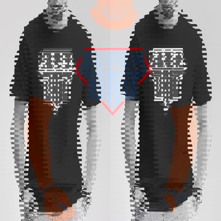 Daddy Dad Happy Father's Dayuper Best Graphic Tシャツ 面白い贈り物