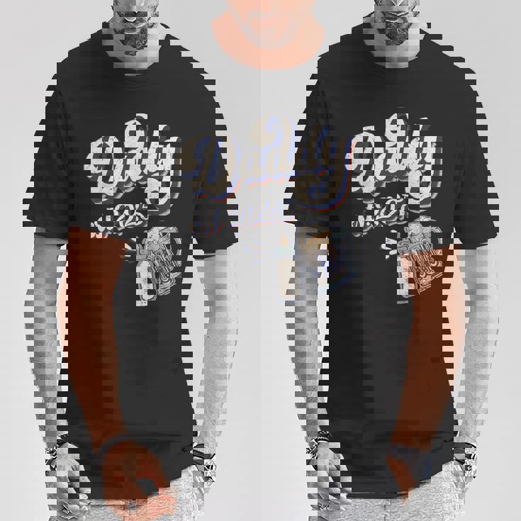 Daddy Est 2025 初めての父の日 新しいパパ 若い父親 Tシャツ 面白い贈り物