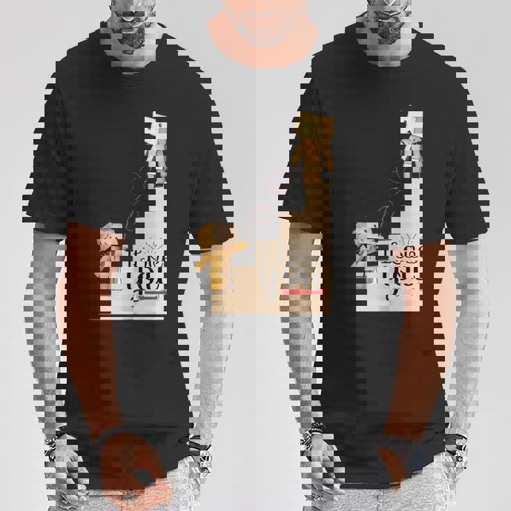 Danbo's Love Tシャツ 面白い贈り物