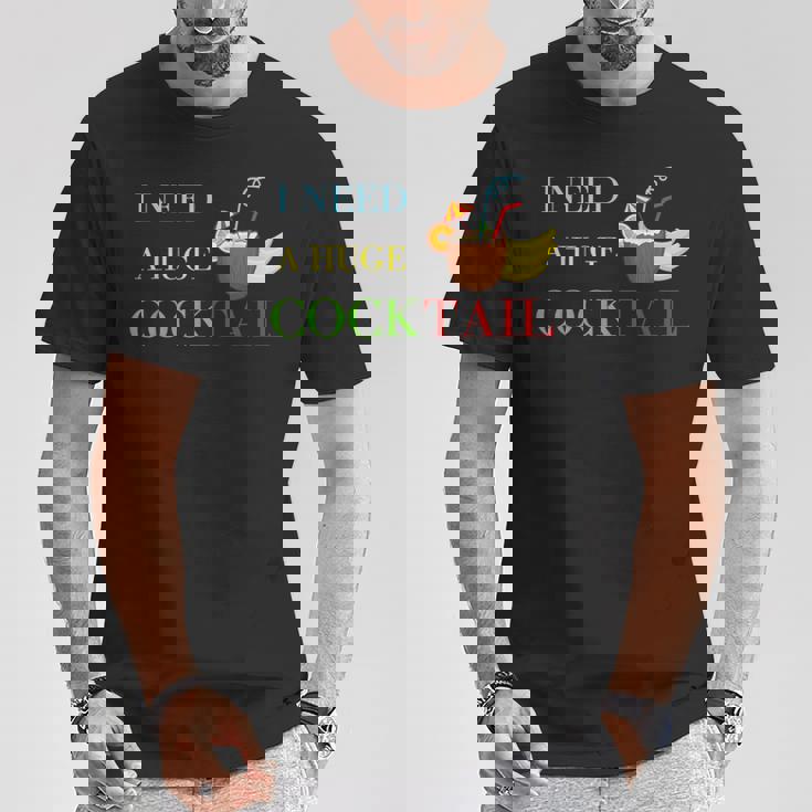 Day Drinking I Need A Huge Cocktail For カクテル Tシャツ 面白い贈り物