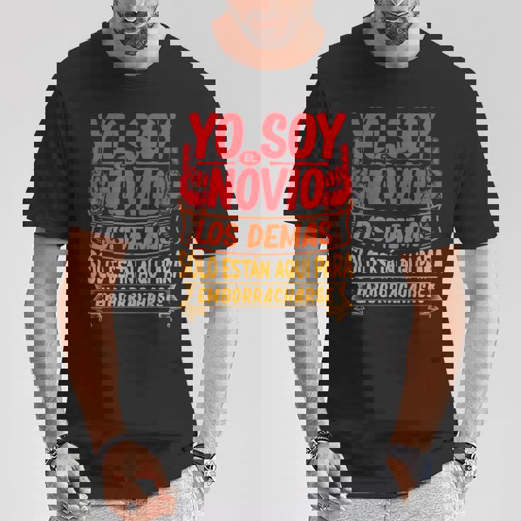 Despedida Deolteroet De S 13 Yooy El Novio Camiseta unisex Regalos divertidos