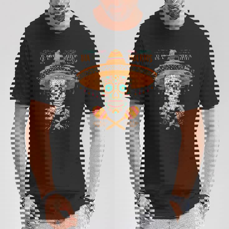 Dia -De-Los- Muertosグラフィック Tシャツ 面白い贈り物