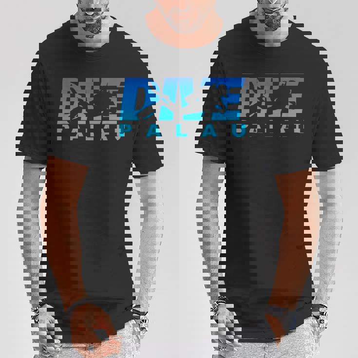 Dive Palau、パラオでのスキューバダイビング Tシャツ 面白い贈り物