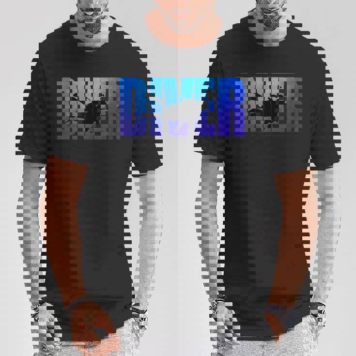 Diver Lovecuba Reef ダイビング シュノーケリング ヴィンテージ メンズ レディース Tシャツ 面白い贈り物