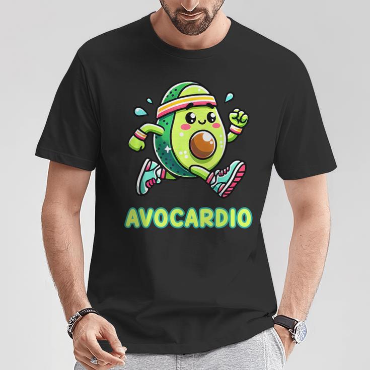 Divertido Aguacate Para Correr Fitness Ejercicio Cardio Regalo Para Hombres Y Es Camiseta unisex Regalos divertidos