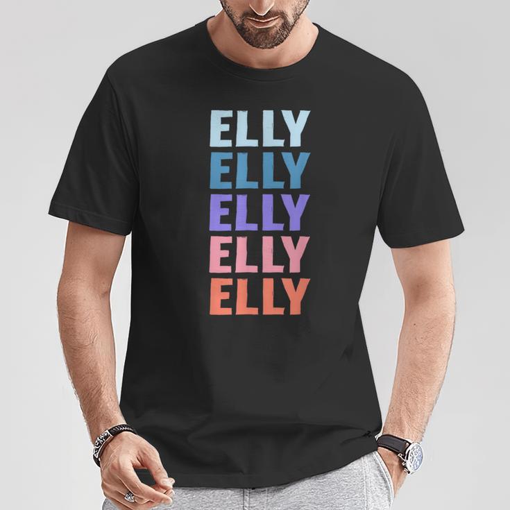 Divertido Regalo Nombre Elly Personalizado Primer Nombre Camiseta unisex Regalos divertidos