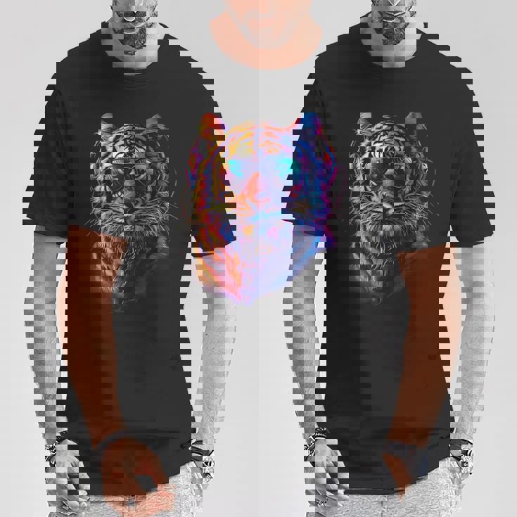 Dj Tiger 音楽プロデューサー Beatmaker Music Headphones House Tシャツ 面白い贈り物