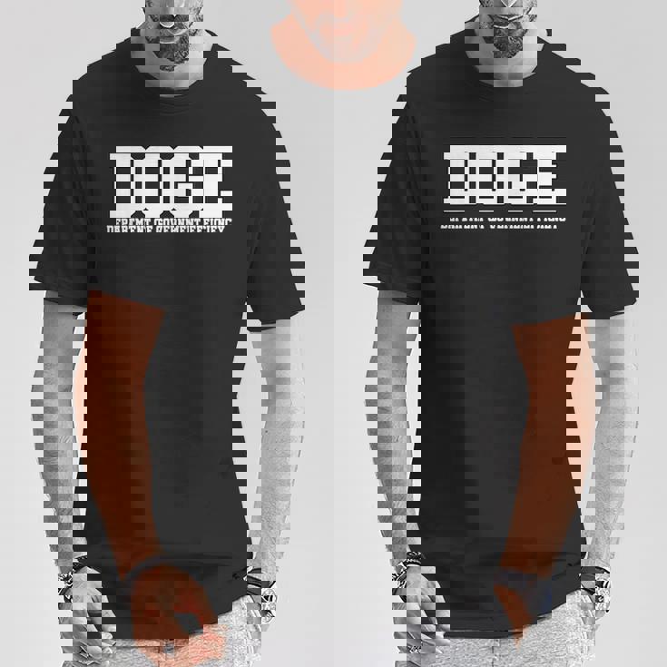 Doge 政府効率省 トランプ米国愛国者 Tシャツ 面白い贈り物