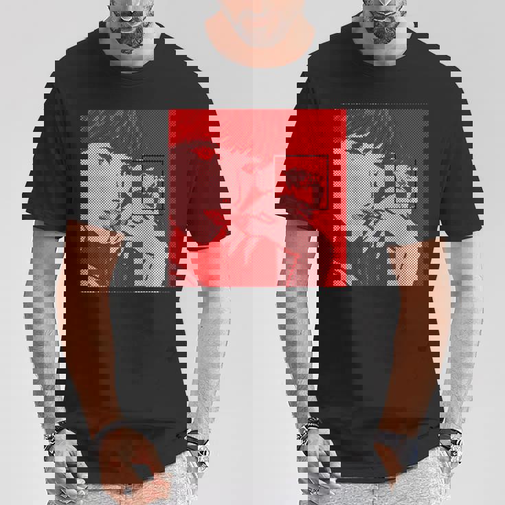 Dot Pattern Original Icon Official Illustration Red Tシャツ 面白い贈り物