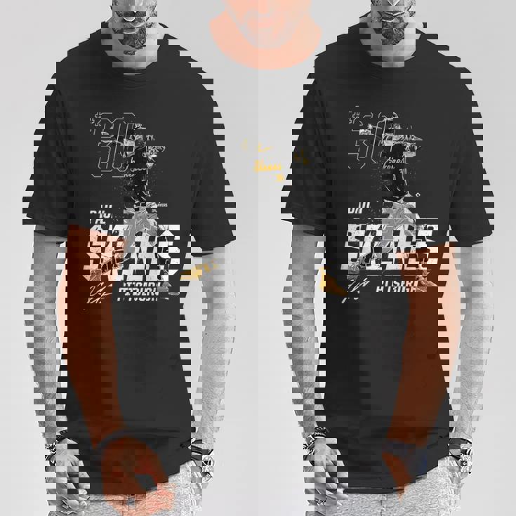 Dynamic Pose Paulkenes Pittsburgh Baseball Mlbpa Tシャツ 面白い贈り物