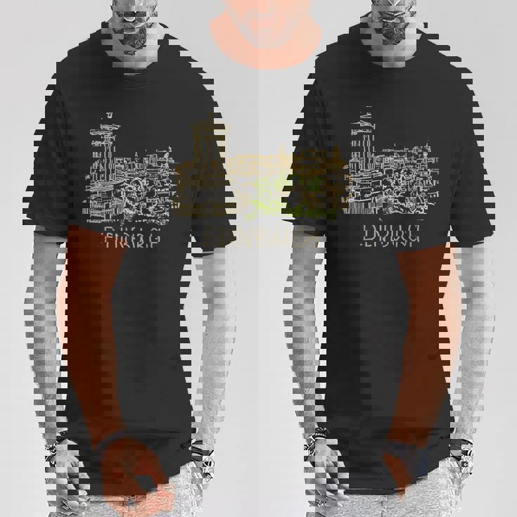 Edinburgh City Tシャツ 面白い贈り物