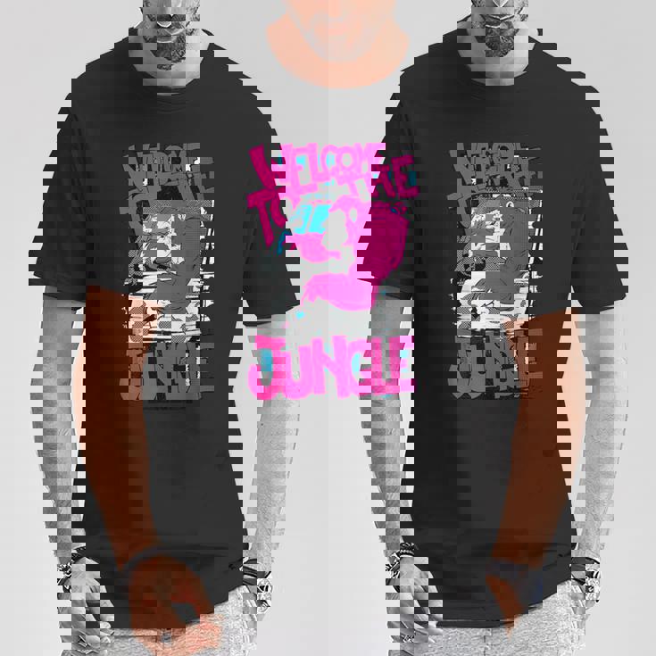 Edmトリッピーゴリラジャングルダンスミュージックレイブフェスティバル Tシャツ 面白い贈り物