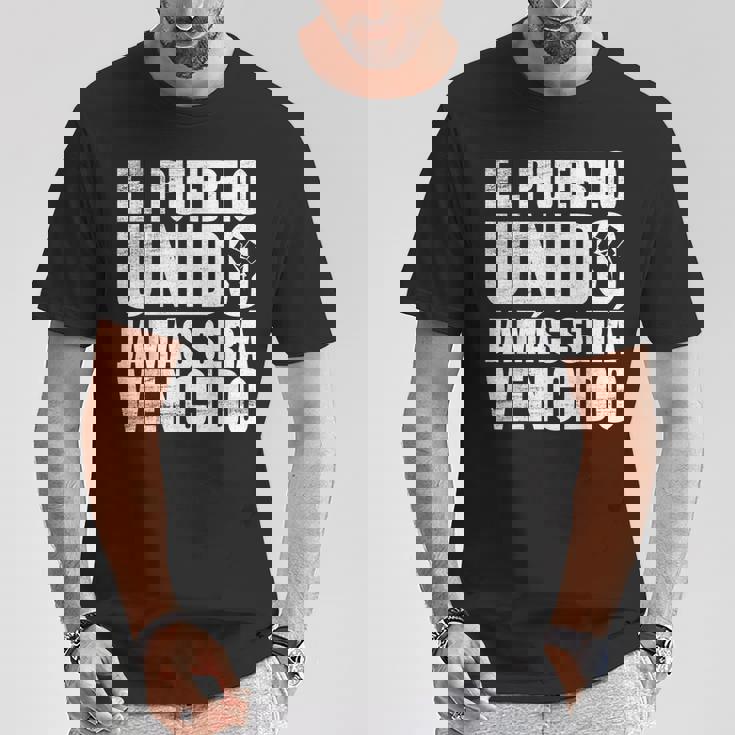 El Pueblo Unido Jamaseraencido Protestlogan Tシャツ 面白い贈り物