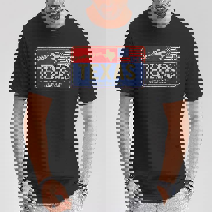 Enjoy Wear Cool Texas Wildintage Texas Usa Tシャツ 面白い贈り物