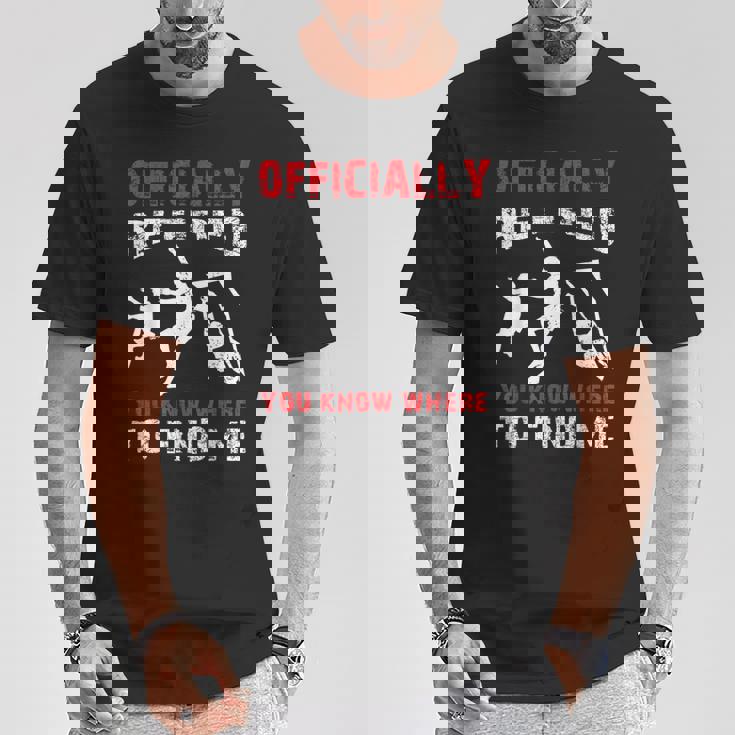 Escalada En Roca Regalo De Jubilación Escalador Jubilado Boulder Camiseta unisex Regalos divertidos