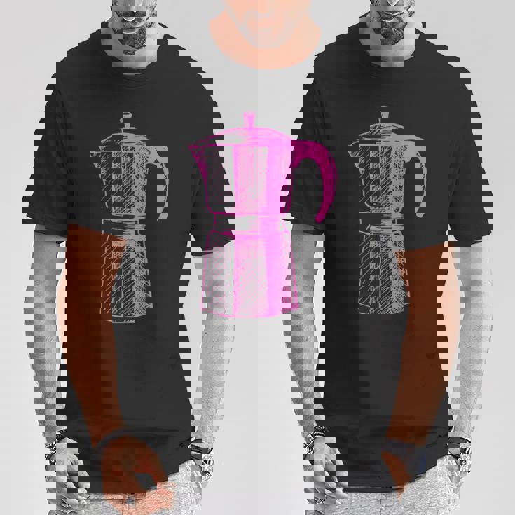 Essenza Italiana Moka コーヒーメーカー Tシャツ 面白い贈り物