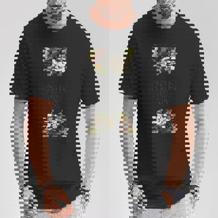 Estar En Danza Laida ボタニカルアート Tシャツ 面白い贈り物