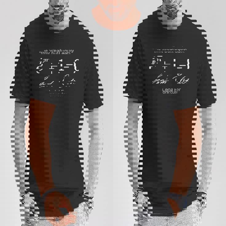 Euler's Identity 「最も美しい方程式」代数 Tシャツ 面白い贈り物