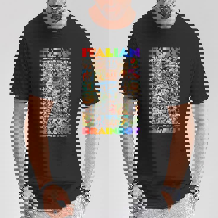 Every Italian Brainrot Meme Italian Brainrotコレクション Tシャツ 面白い贈り物