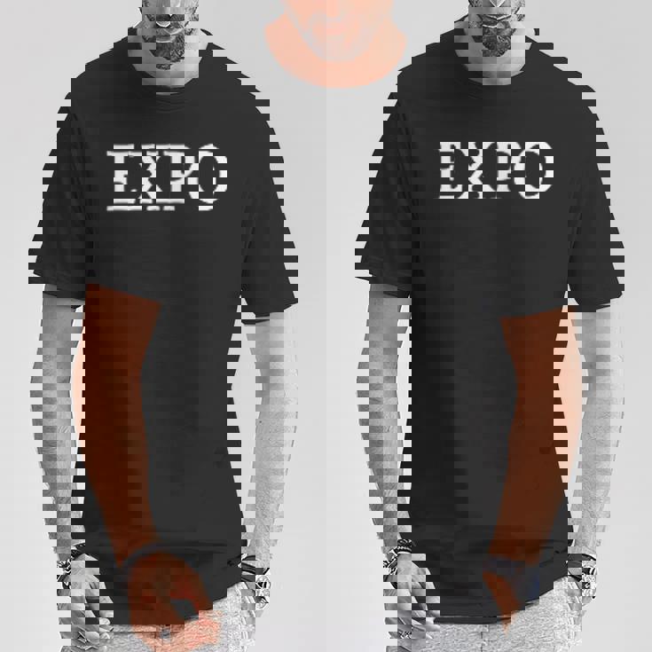 Expo 英単語アパレル Tシャツ 面白い贈り物