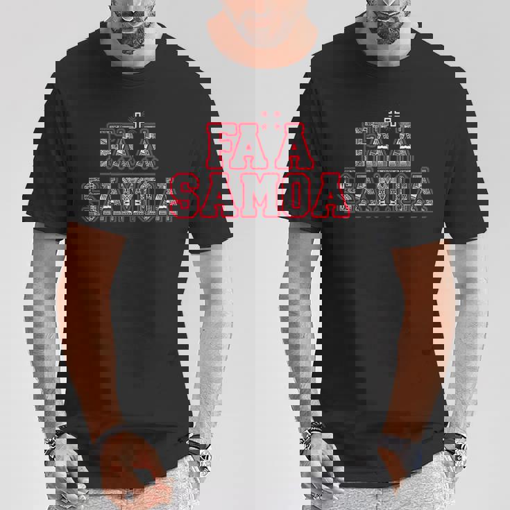 Fa'a サモア服 Tシャツ 面白い贈り物