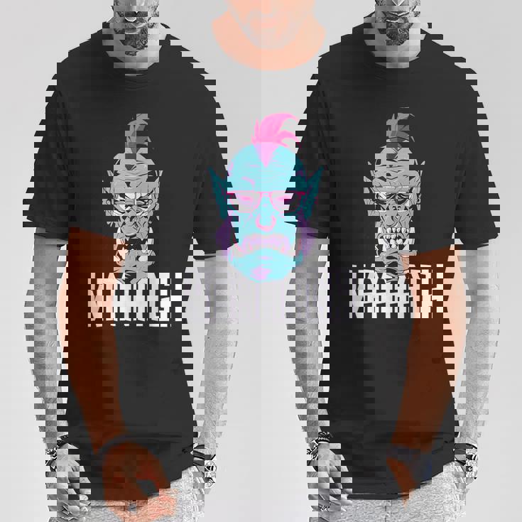 Fantasy Ork Mmorpg Rpg ゲーマーヘッド Tシャツ 面白い贈り物