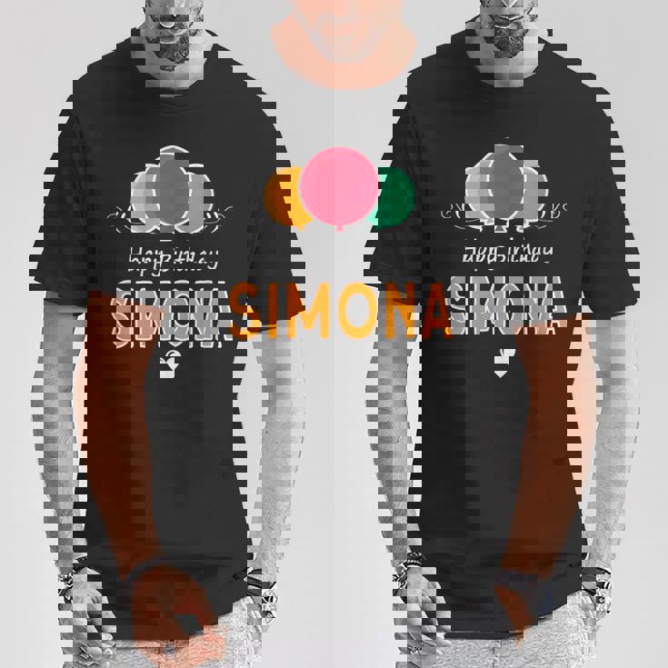 Feliz Cumpleaños Diciendoimona Cuello Camiseta unisex Regalos divertidos