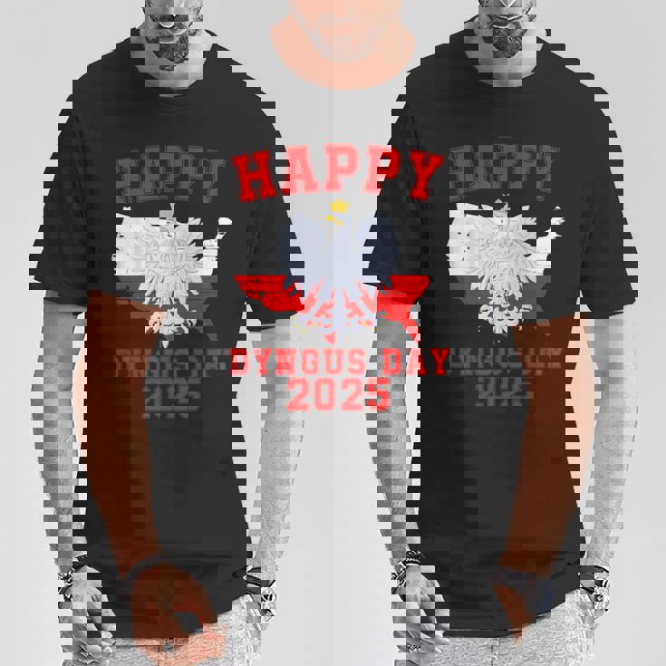 Feliz Día De Dyngus 2025 Polska Águila Blanca Polaca Día De Dyngus Camiseta unisex Regalos divertidos